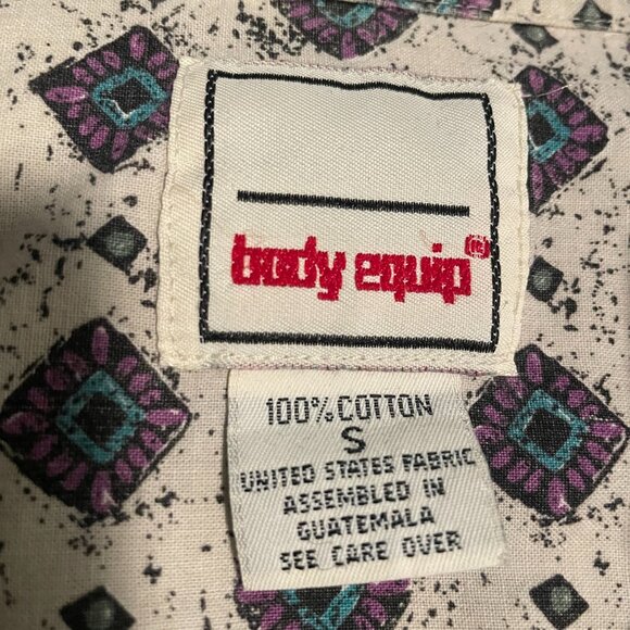 Vintage Abstract Men's Button Down - Picture 4 of 5